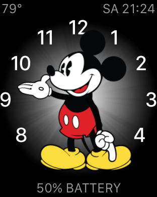 Mickey watch face