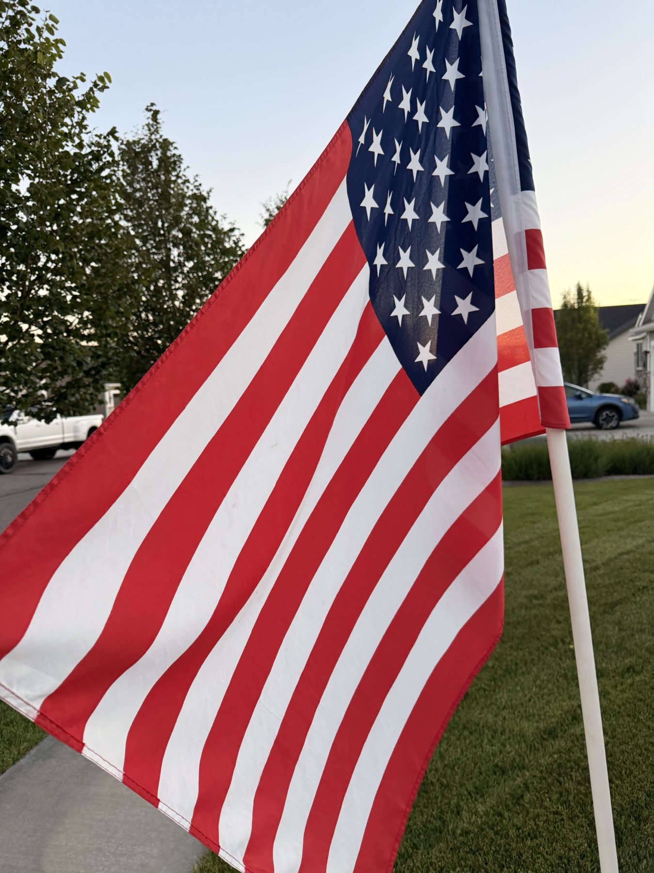 Sunrise with Old Glory